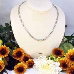 White Gold Diamond Necklace