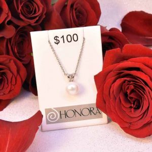 Honora Silver Pearl Necklace