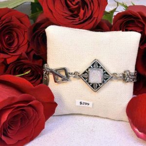 Silver Mother of Pearl Bracelet