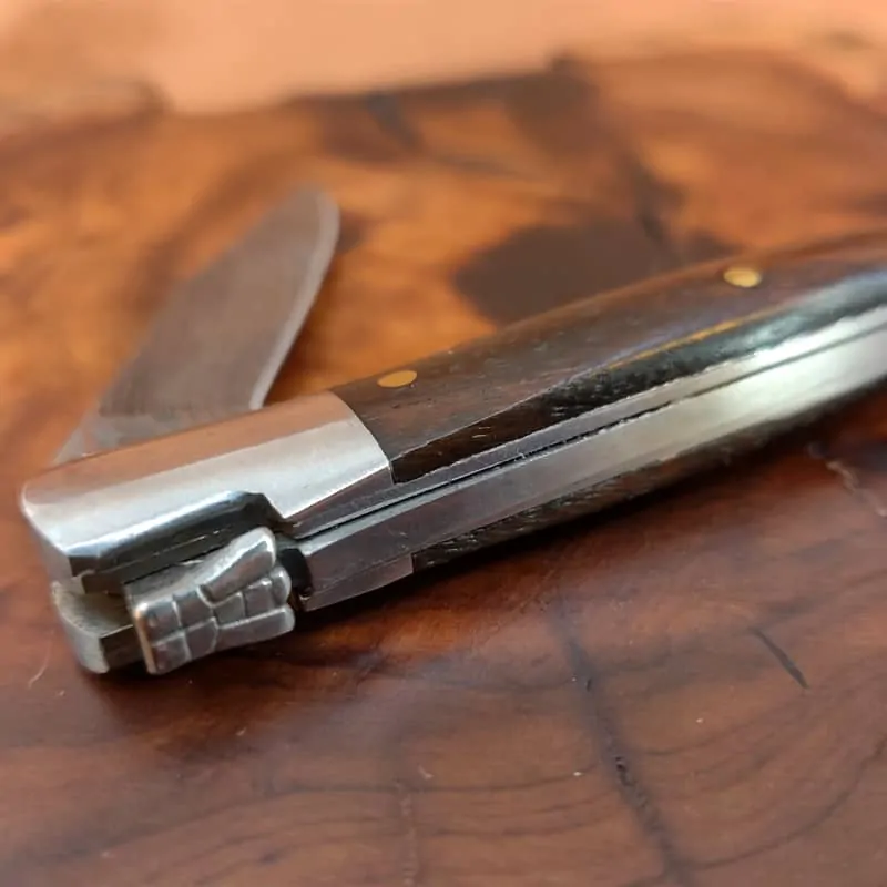 Walnut Wood Folding Knife
