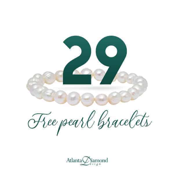 FREE pearl bracelet for first 29 attendees