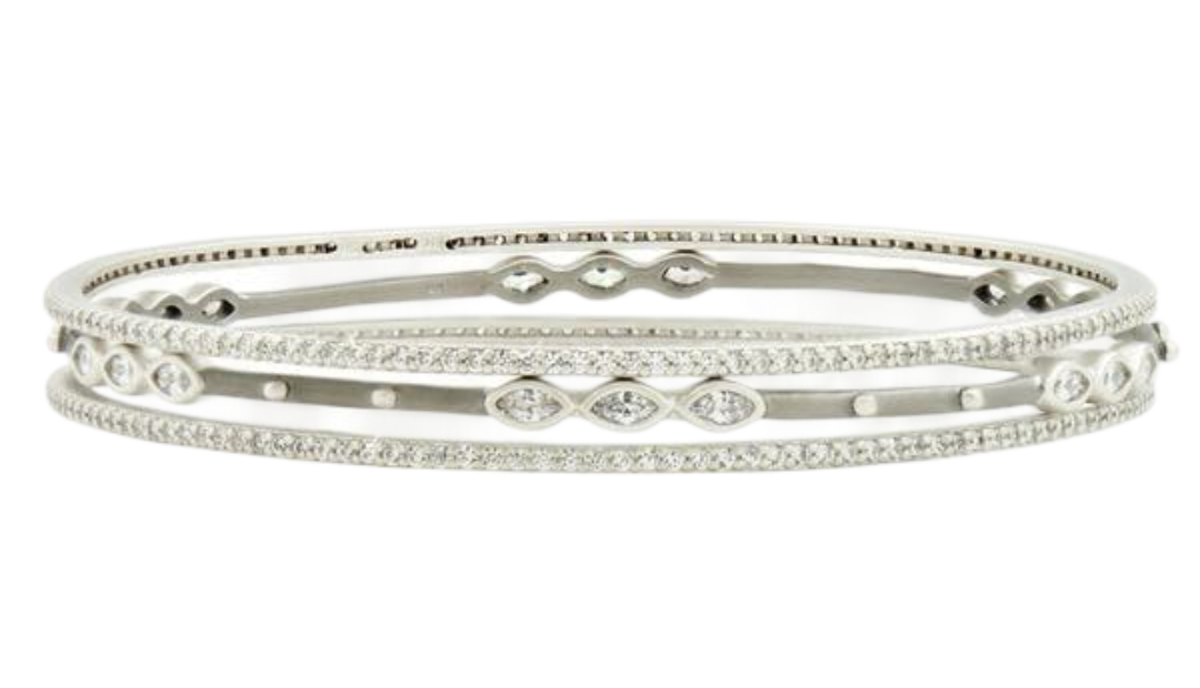 Freida Rothman 3-Piece Bangle Stack