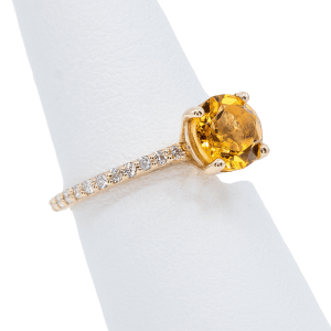 Citrine YG Ring 00237055