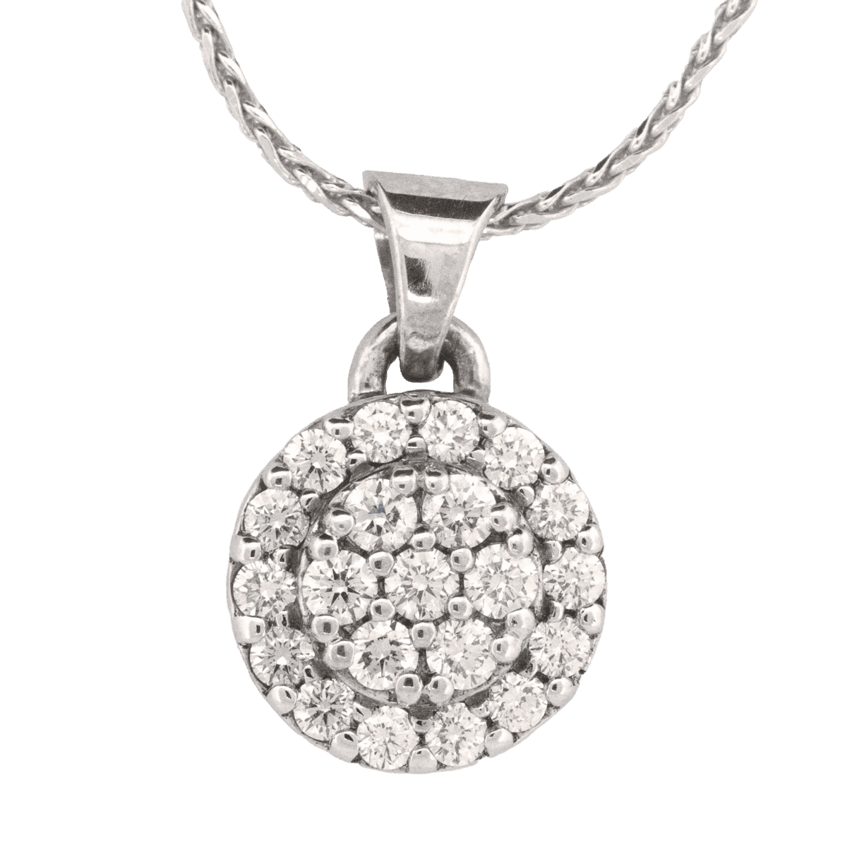 Diamond Cluster Pendant