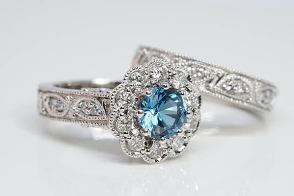 Gemstone Engagement Ring