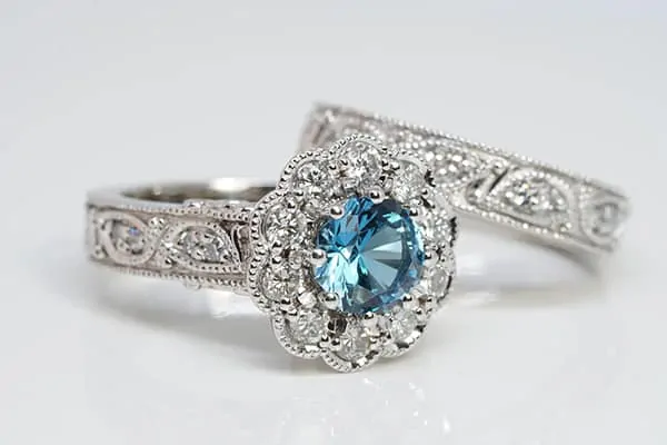 Gemstone Engagement Ring