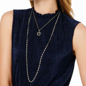 Sterling Silver and Vermeil Embellished Wrap CZ Necklace