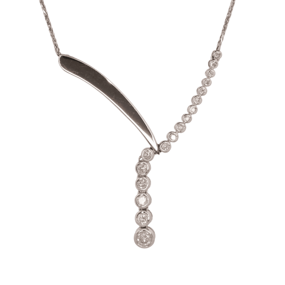 Diamond Dangle Necklace