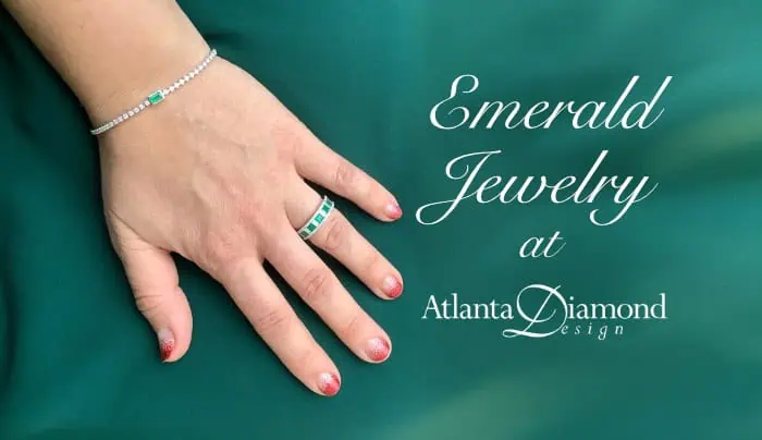 Emerald Jewelry at Atlanta Diamond Design