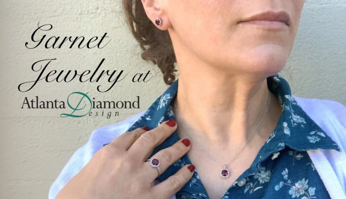 Garnet Jewelry at Atlanta Diamond Design