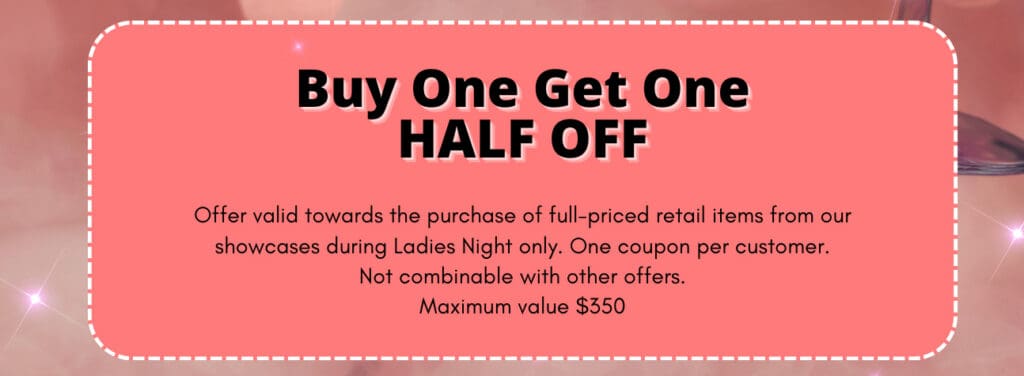Buy One Get One Half OFF Coupon