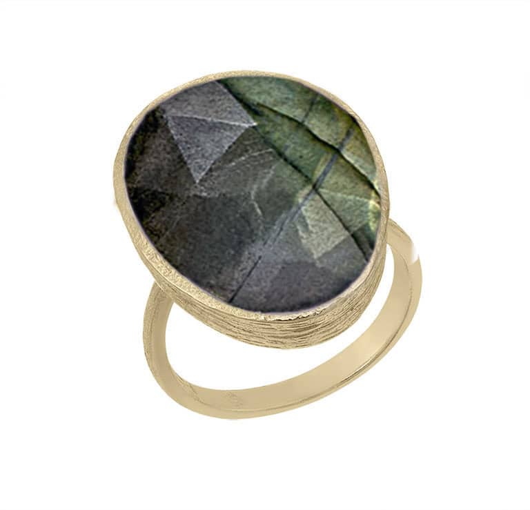 Labradorite Shade ring by Jorge Revilla