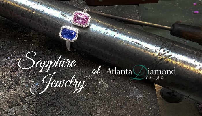 Sapphire Jewelry at Atlanta Diamond Design