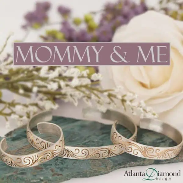 SS/ GP Engraved Design Cuff Sz 4 SS/ GP Engraved Design Cuff Sz 4