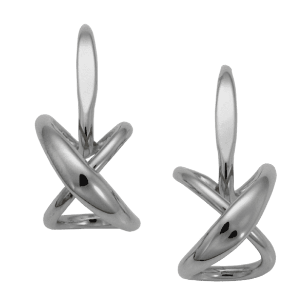 Sterling Silver Secret Heart Earrings