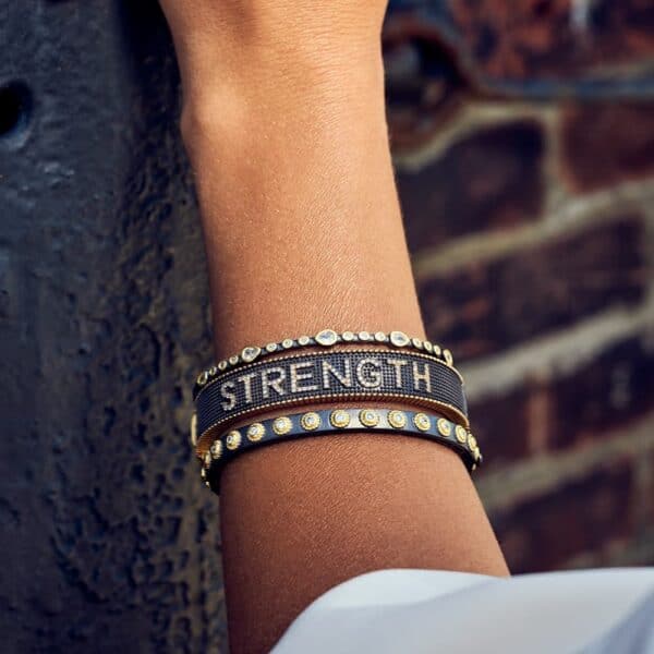 The Strength Bracelet Yellow Atlanta Diamond Design