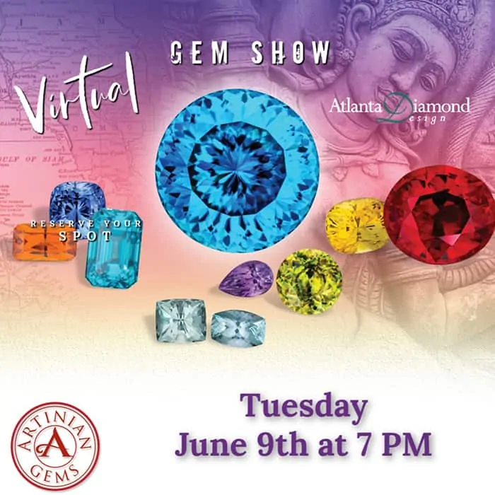 Virtual Gemstone Show Atlanta Diamond Design