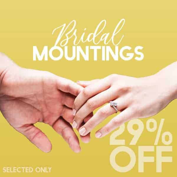 29% OFF select engagement rings and wedding bands