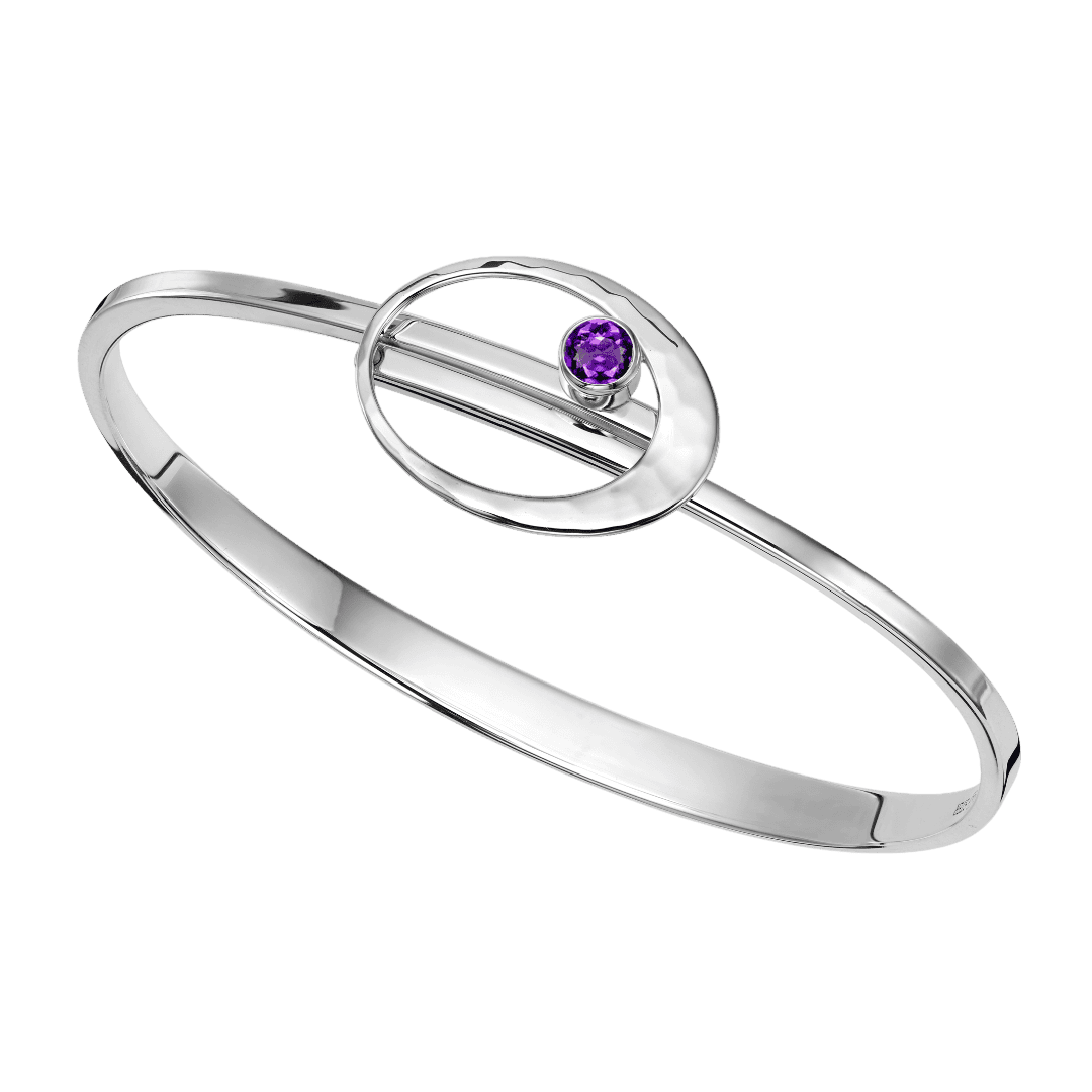 Silver E.L. Designs Eliptical elegance bracelet