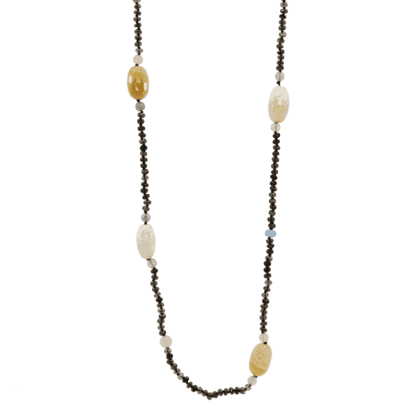 Multi-Color Gemstone Necklace